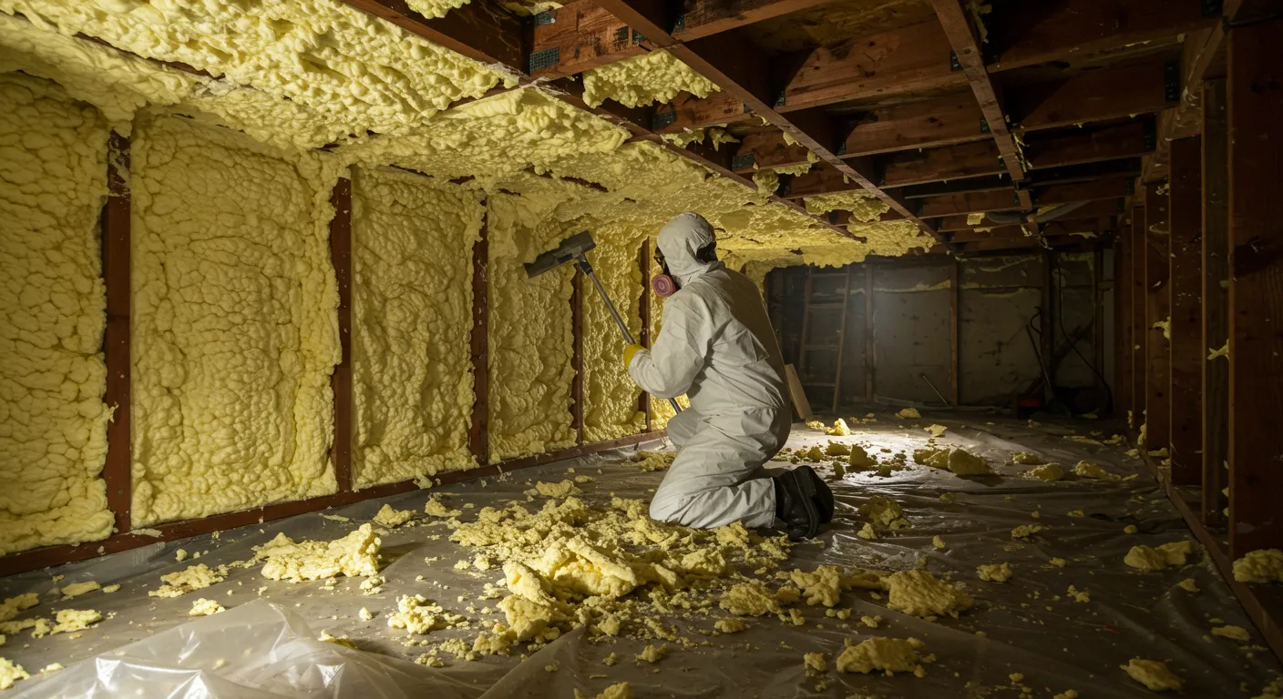 Insulation Removal by First Class Insulation