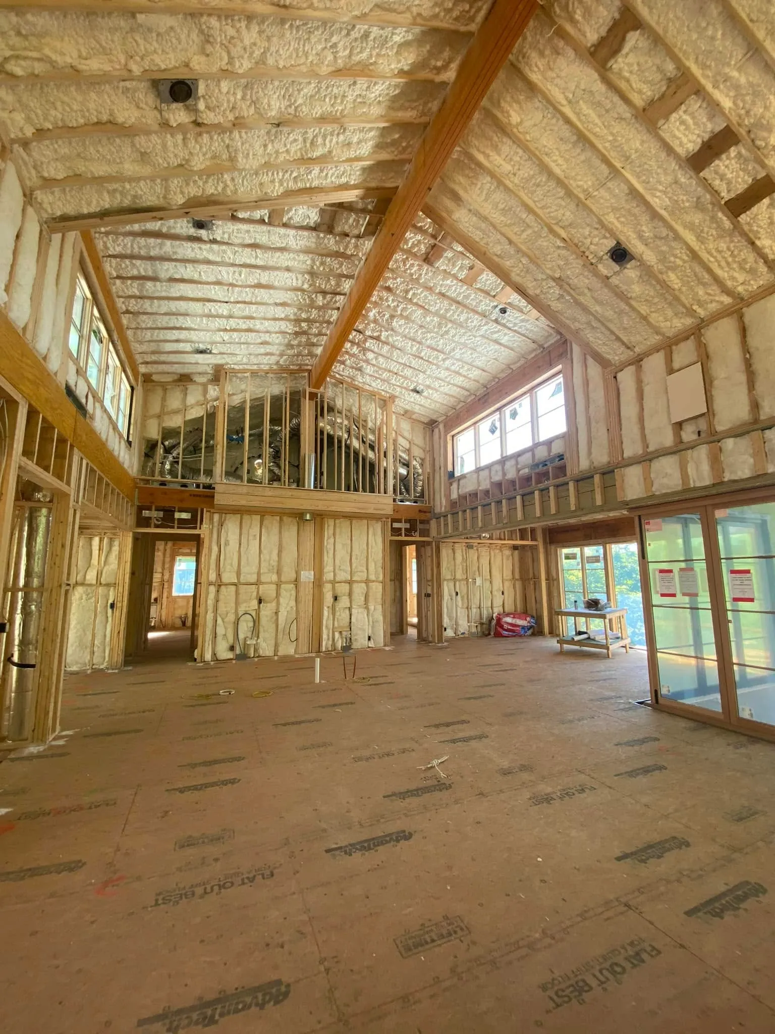 Residential-spray-foam-by-firstclassinsulation